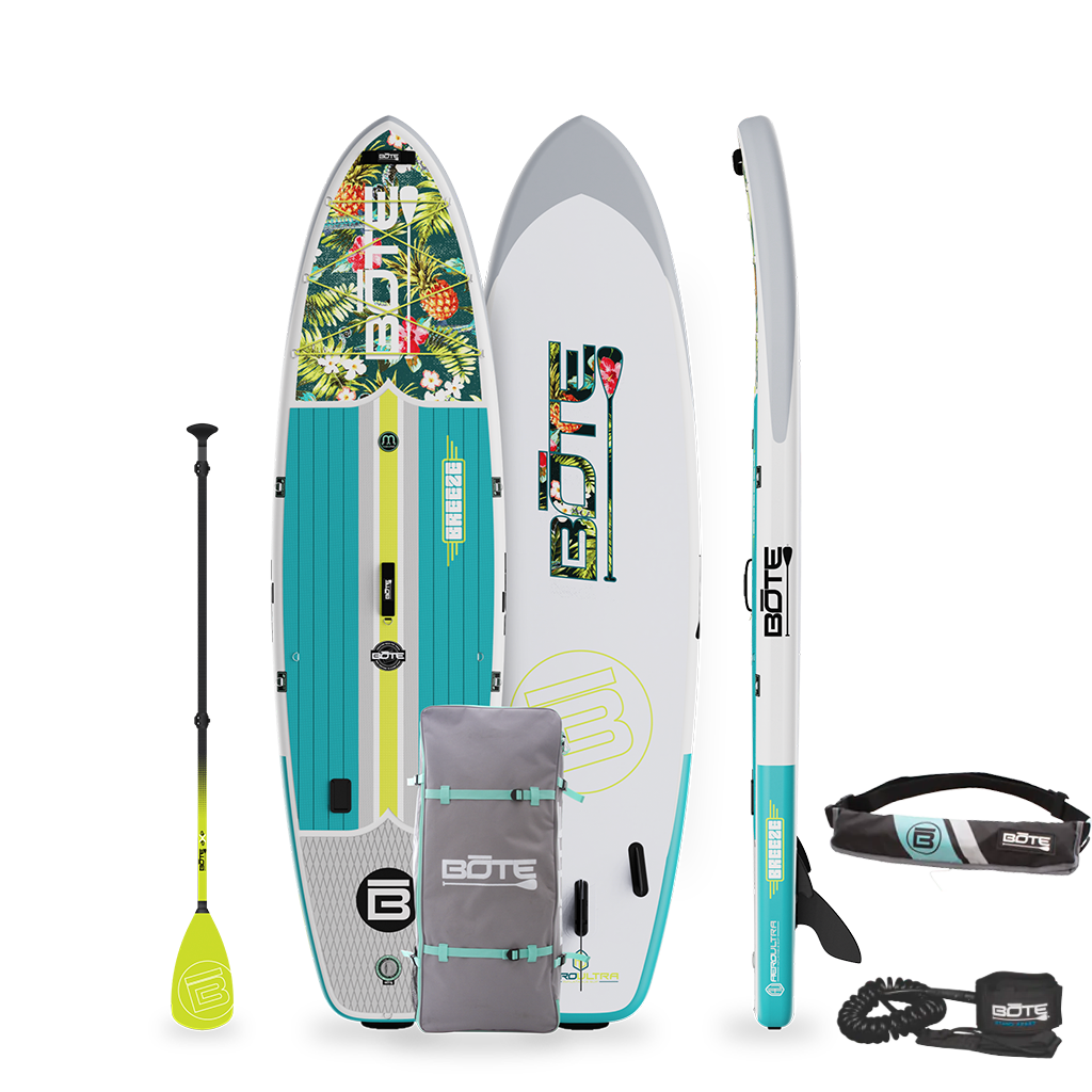 Breeze Aero 10'6" Native Floral Cuda Inflatable Paddle Board| SUP | BOTE