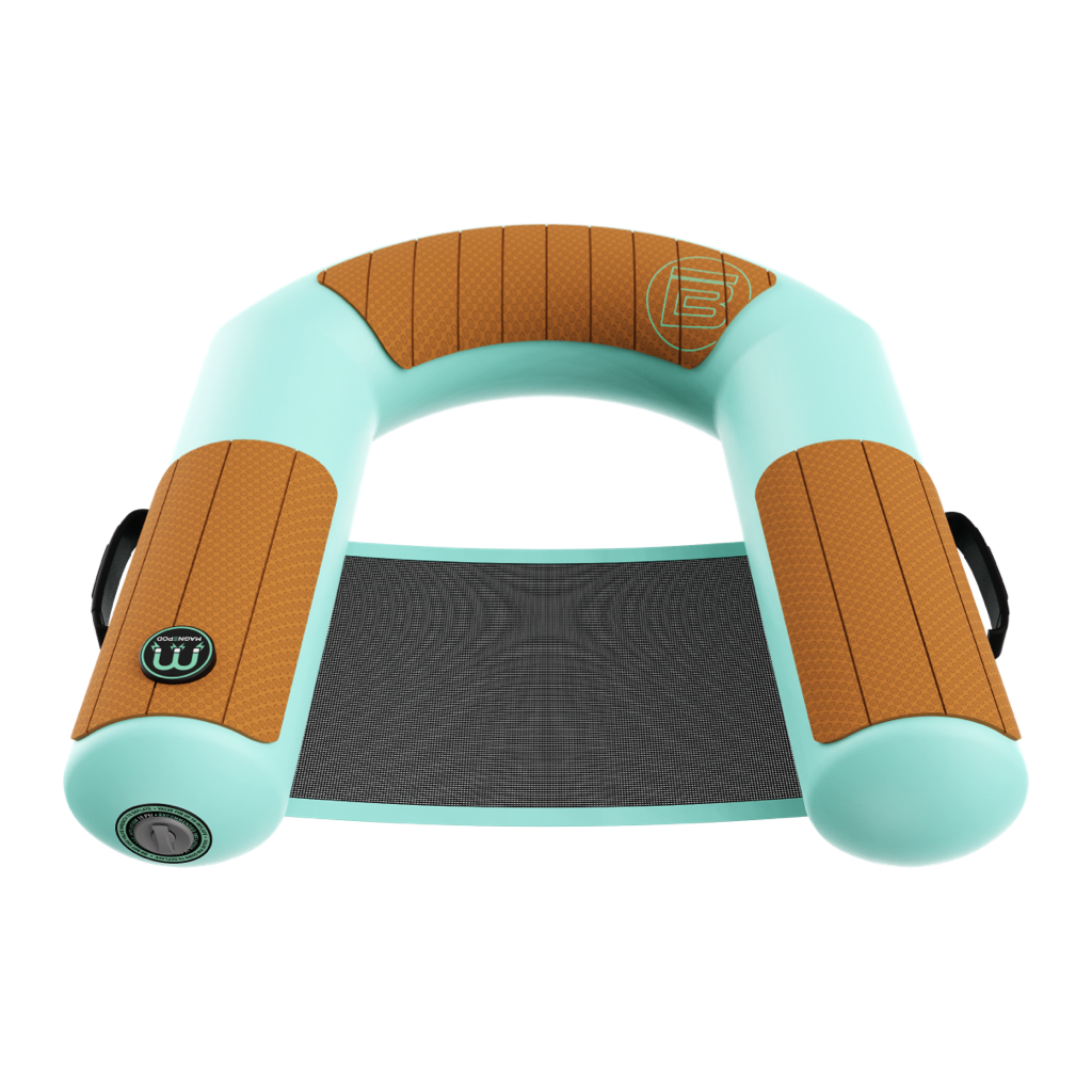 Front view of the Inflatable Hangout Sling Chair Classic