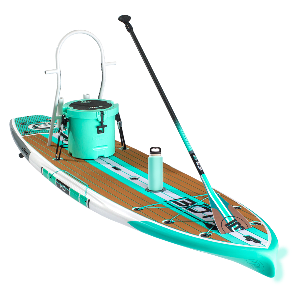HD 12′ Full Trax Seafoam Paddle Board Package