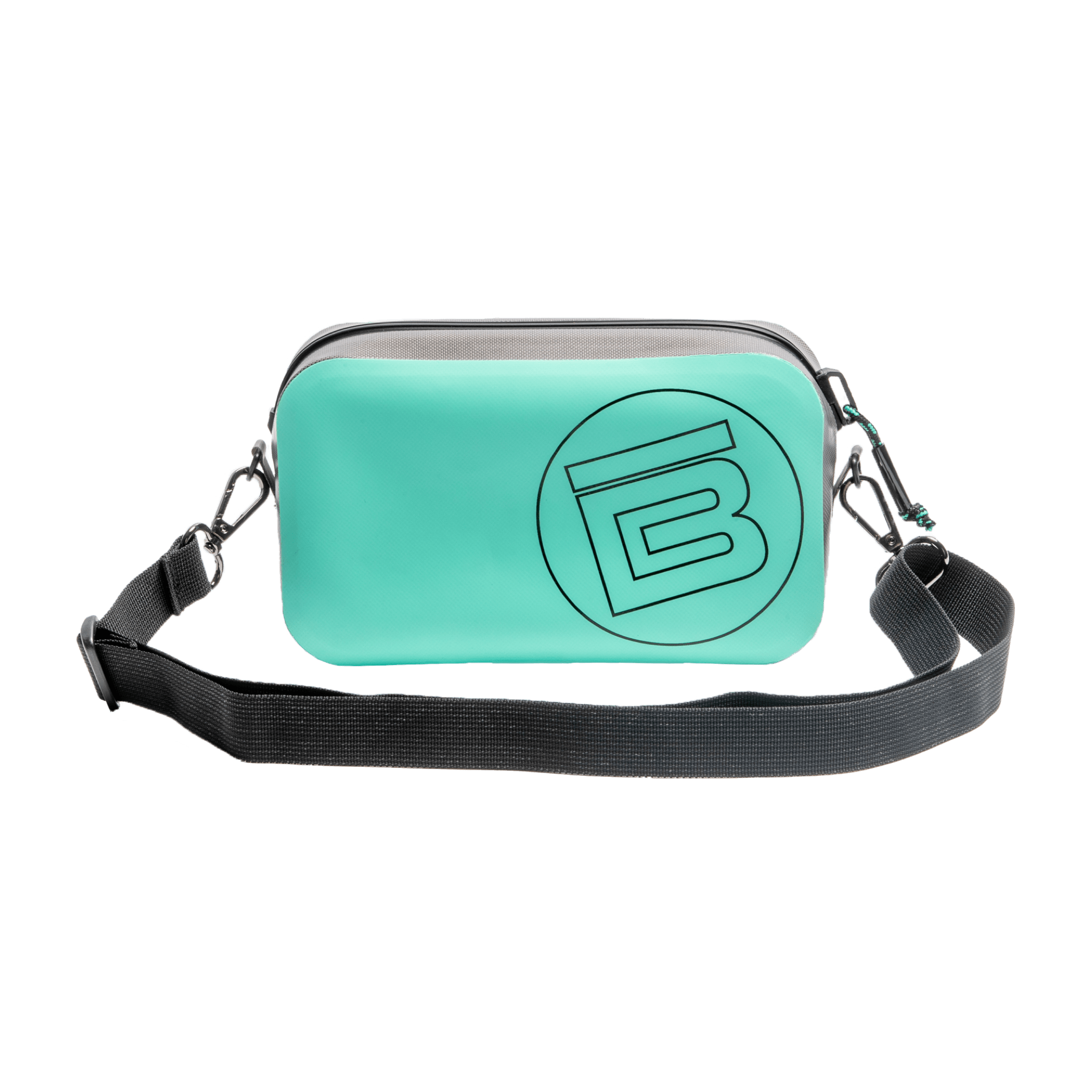 Front view of the Highwater Hitchhiker XL Seafoam with strap