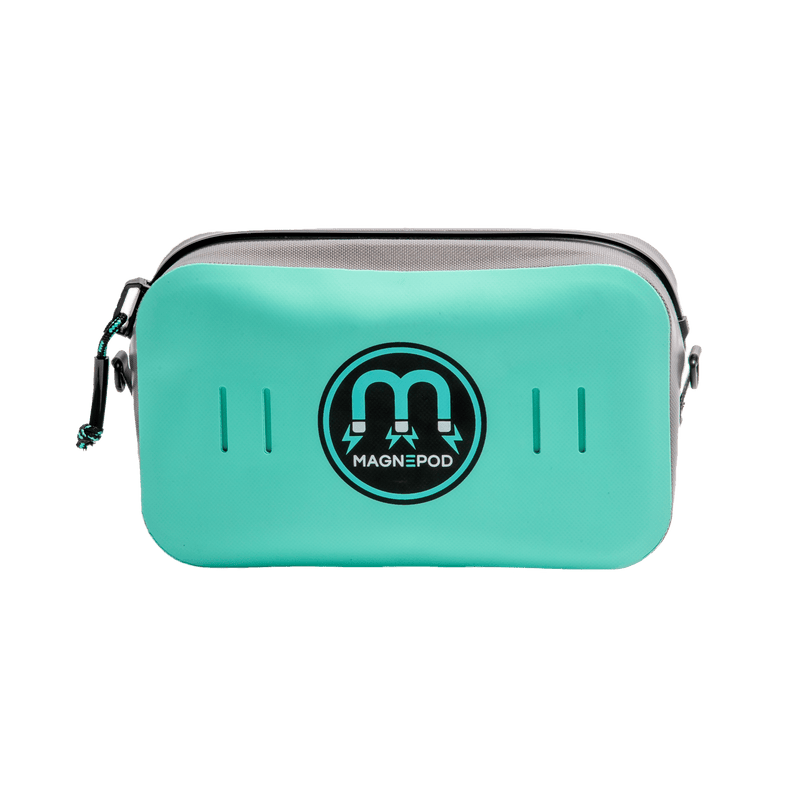 View of the Highwater Hitchhiker XL Seafoam with MAGNEPOD attachment