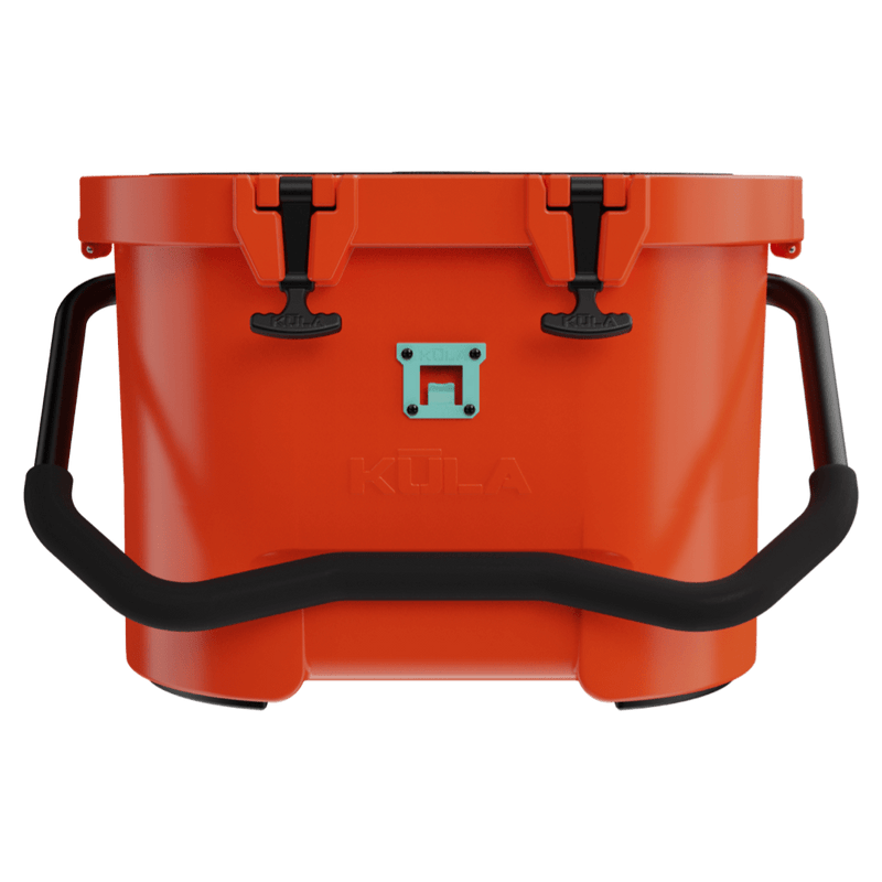 Front view of the KULA 10 MAGNEPOD™ Cooler Sunrise