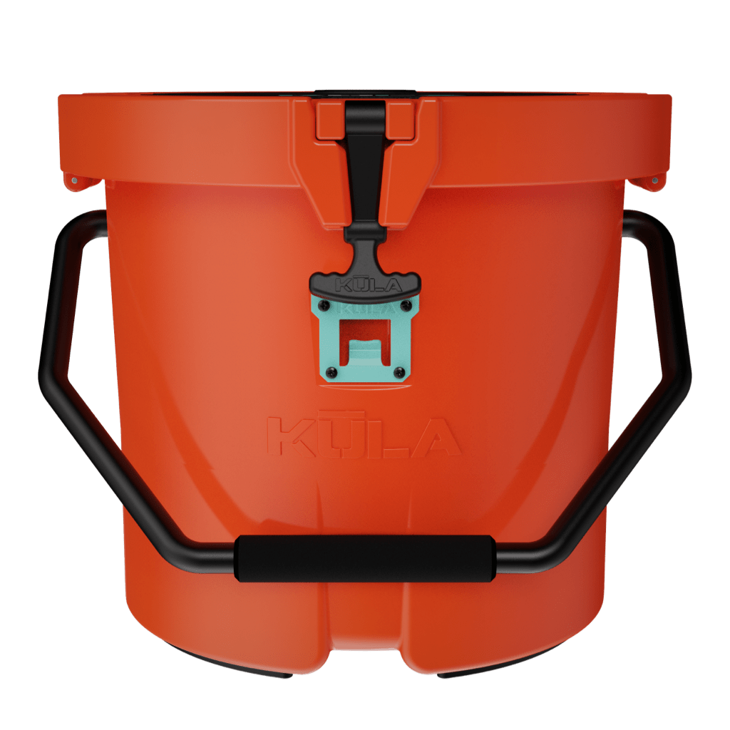 Front view of the KULA 5 MAGNEPOD™ Cooler Sunrise