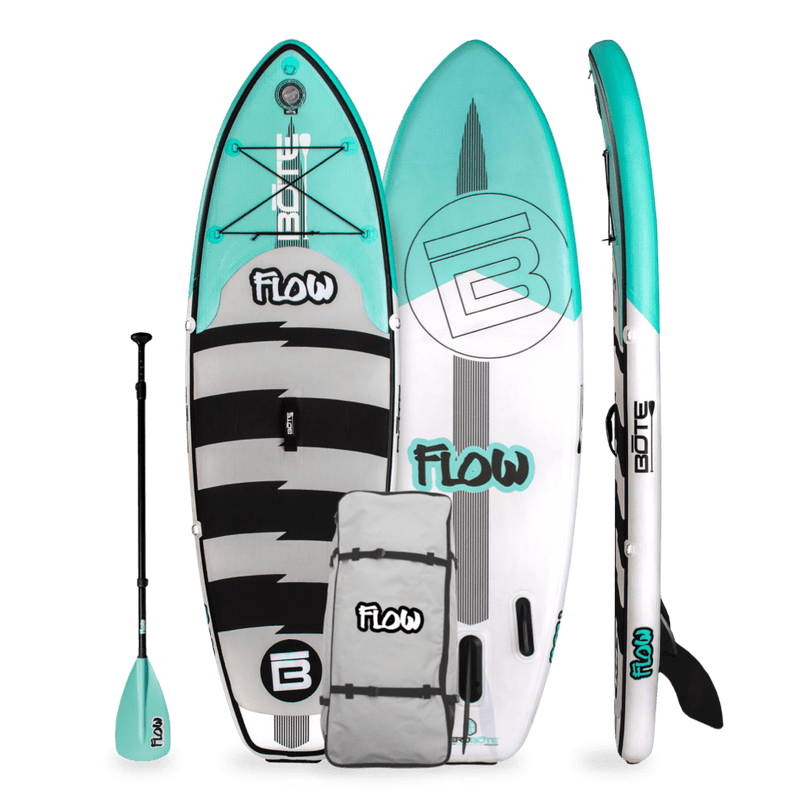 Flow Aero 8' Native Stripes Kids Inflatable Paddle Board, SUP